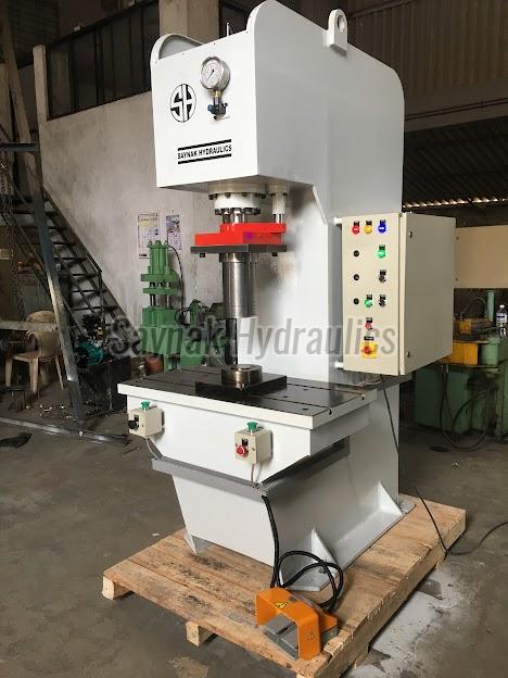 Polished Mild Steel Hydraulic Punching Press, Speciality : Easy To Use, High Efficiency, Reliable, Low Power Consumption