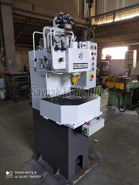 Hydraulic Washer Flattening Machine