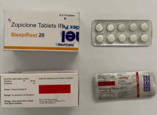 Zopiclone Tablet 20mg for Hospital