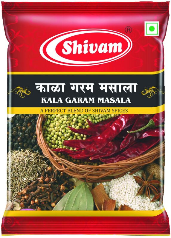 Blended Shivam Kala Garam Masala for Cooking, Spices