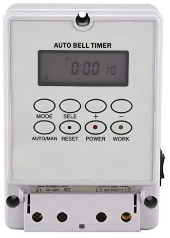 Automatic Electric School Bell Timer