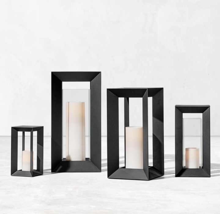 Metal Hurricane Lantern