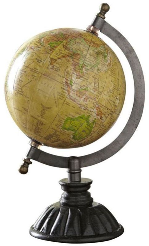 Metal World Globe