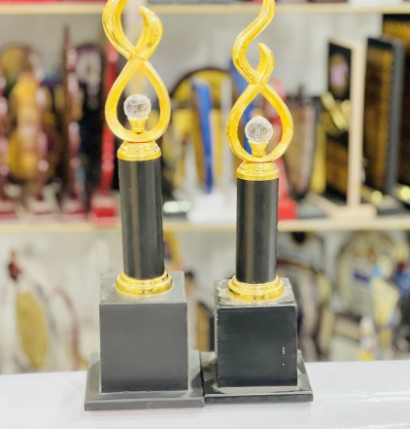 Brass Fancy Bronze Trophy for Award Ceremony
