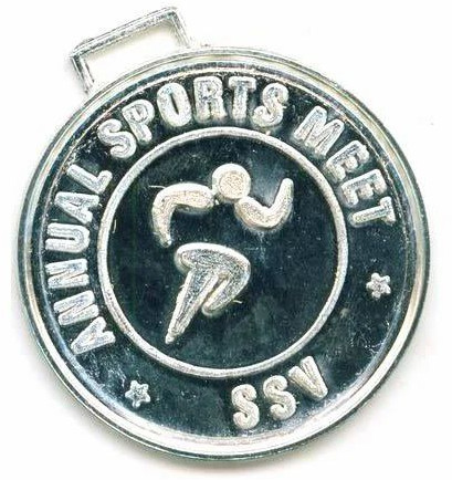 Sliver Sports Brass Medal for Appreciation Award