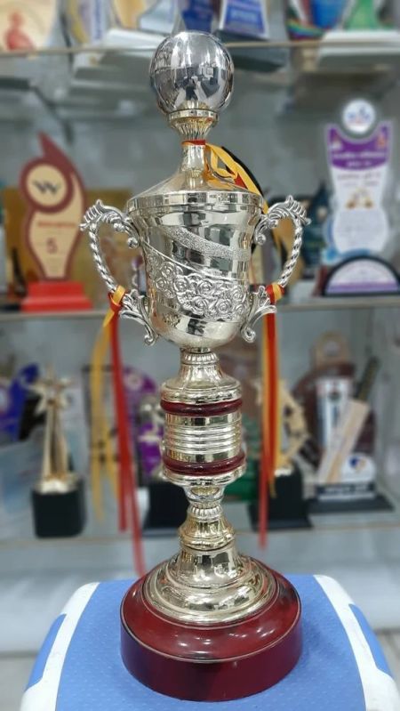 Polished Plastic Stylish Trophy Cup for Office, School
