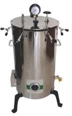 Polished Vertical High Pressure Autoclave for Laboratory Use