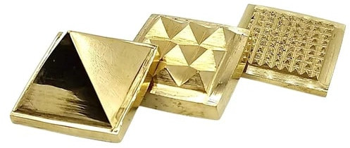 Polished Brass Vastu Pyramid, Color : Golden