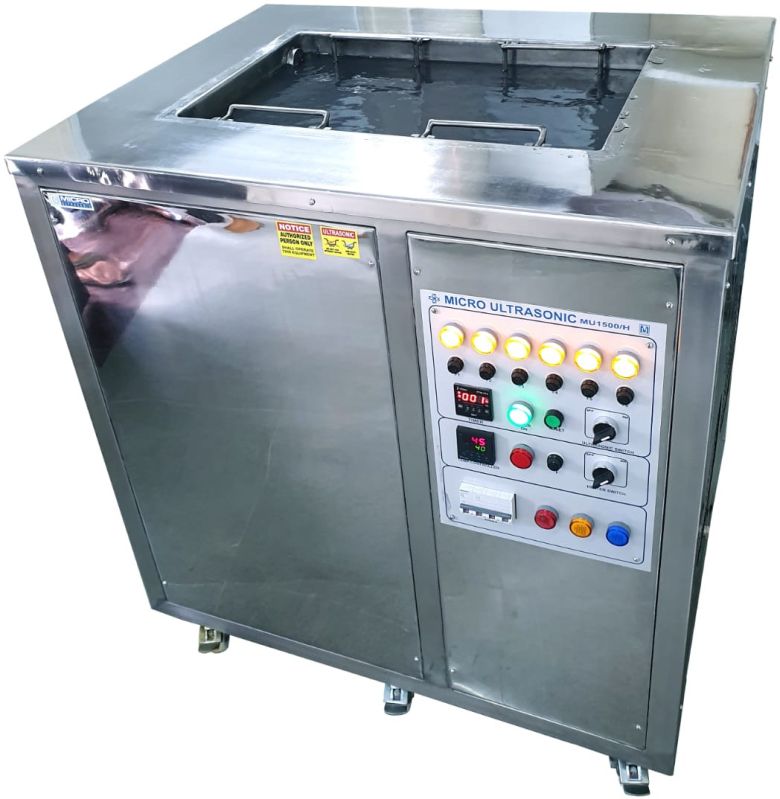 Semi Automatic Stainless Steel Industrial Ultrasonic Cleaner, Voltage : 220v