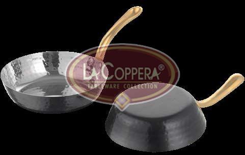 Bm-2fnb-sh1 Stainless Steel Fry Pans, Handle Material : Brass Handle