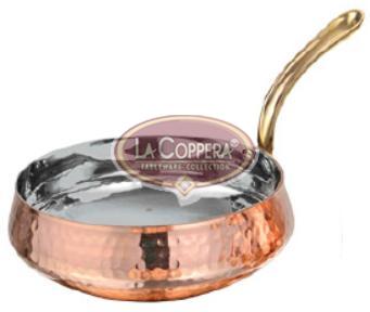 Copper Belly Pan Handle Serving