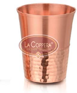  T-739A-H1 Copper Hammered Glass, Capacity : 250ml