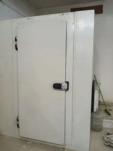 Paint Coated Cold Storage Door, Color : White