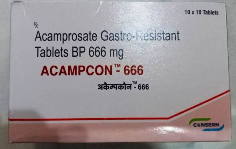 Acamprostat Gasto Resistant Tab 666 Mg