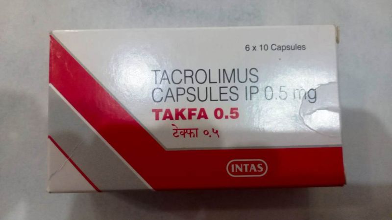 Takfa 0.5 Capsules, Composition : Tacrolimus