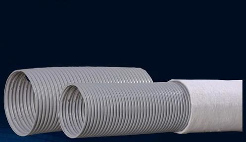 Perforated Land Drainage Pipe, Color : Grey