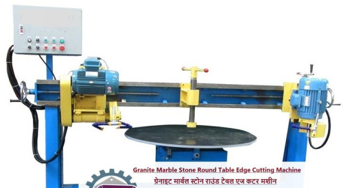 Two Heads Stone Round Table Cutting Machine