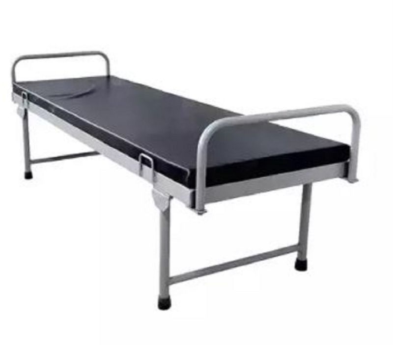 Color Coated Mild Steel Attendant Bed for Hospitals