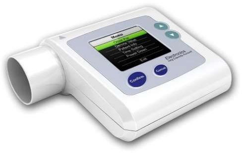 Electric Plastic Digital Spirometer for Hospitals