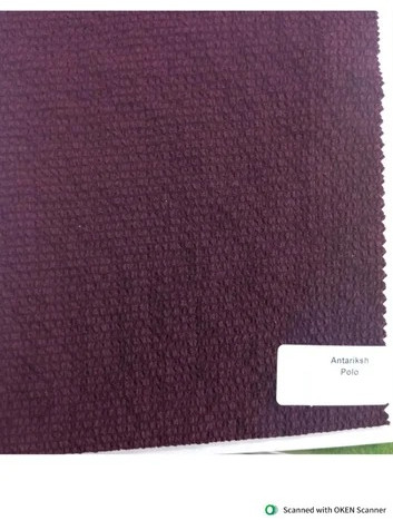 Cotton Ant Polo Fabric, Width : 32 Inches/ 81 cm