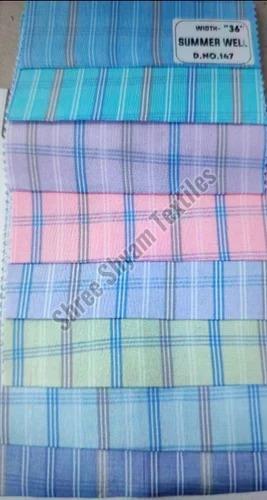 36 Width Shirting Fabric, Color : Multicolor