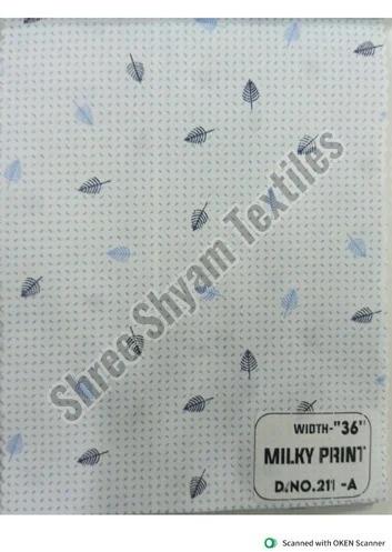 Milky Print Cotton Fabric