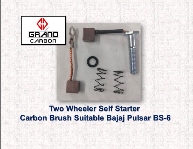 Self Starter Carbon Brush Suitable For Bajaj Pulsar BS-6
