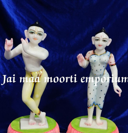 JMM marble radha krishna moorti for Worship, Temple, Interior Decor, Office