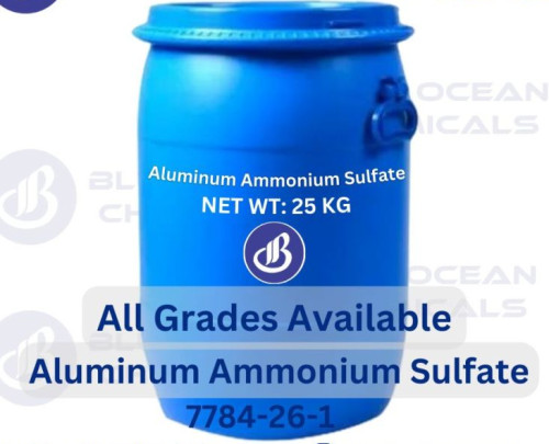 Aluminum Ammonium Sulfate, Packaging Size : 25kg
