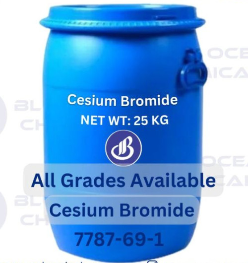 Cesium Bromide, Color : white or transparent
