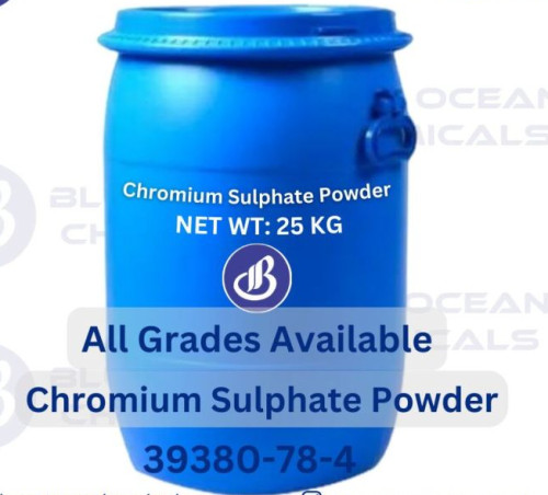 Chromium Sulphate Powder, CAS No. : 39380-78-4