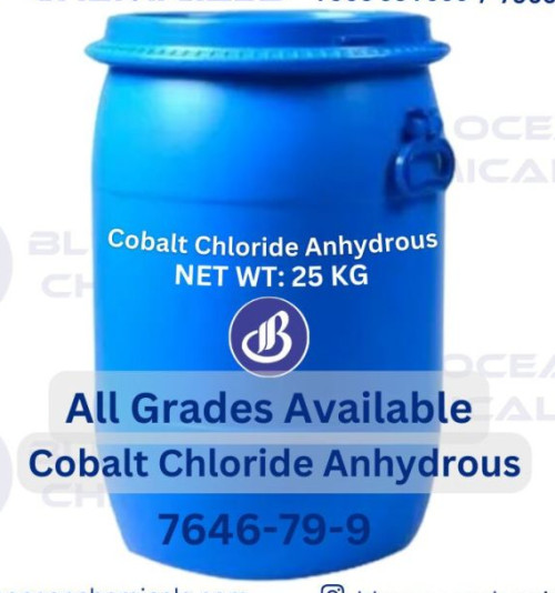 Cobalt Chloride Anhydrous, Packaging Size : 25 Kg