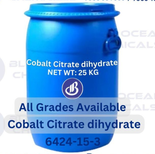 Cobalt Citrate Dihydrate, Packaging Type : HDPE DRM