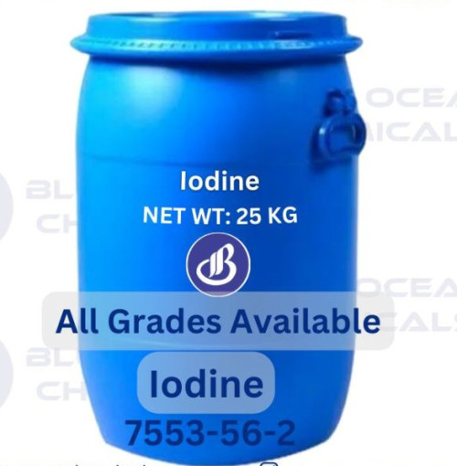 Iodine, Packaging Type : HDPE DRM