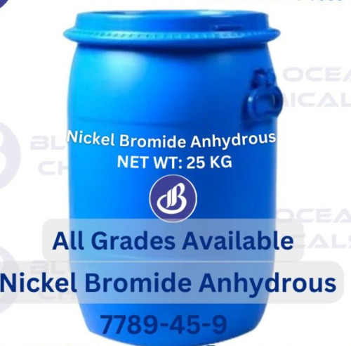 Nickel Bromide Anhydrous, Packaging Type : Drum