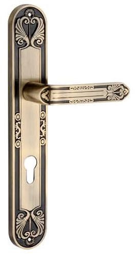 Krone Antique Finish Classic Brass Mortise Handle