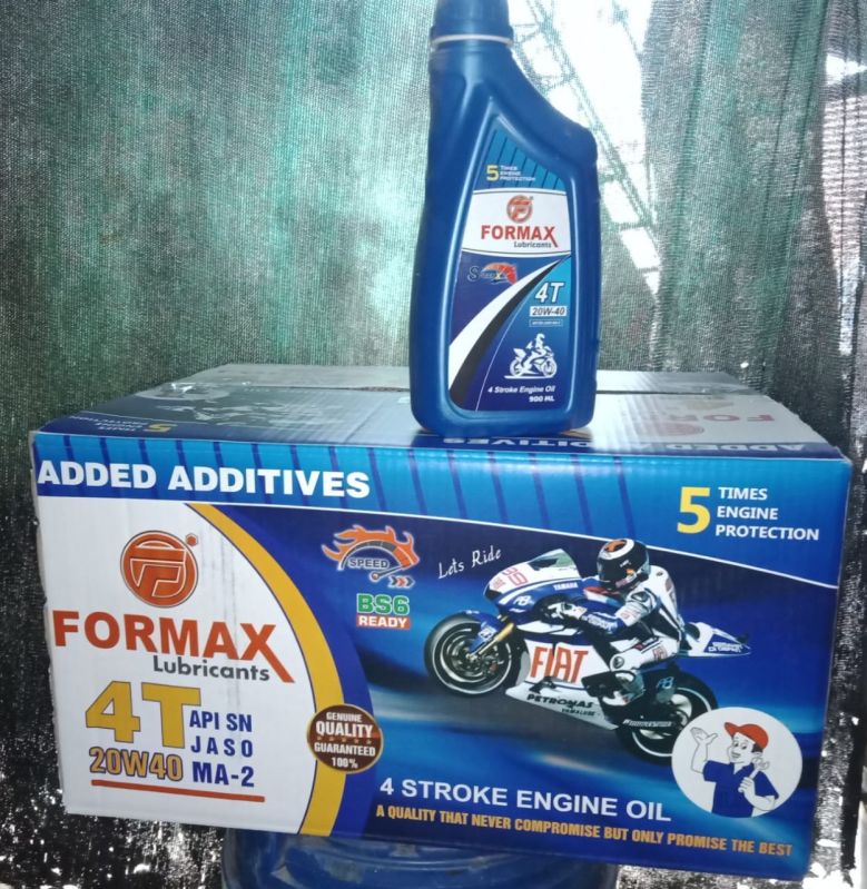 4 Max Synthetic Engine Oil for Automotive