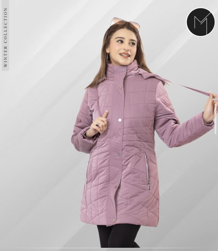 Ladies Long Jacket, Sleeve Type : Full Sleeve