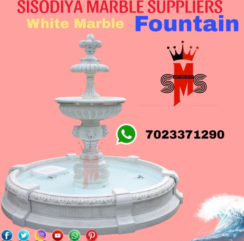 marble fountain