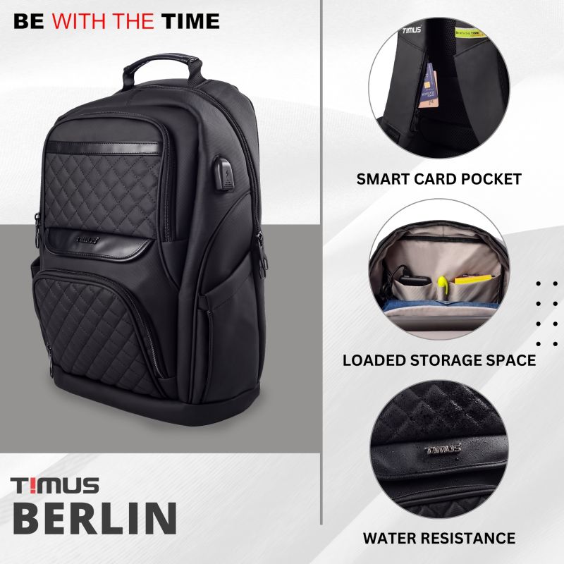 Berlin Professional Laptop Backpack