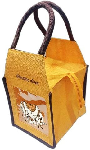 Printed Return Gift Jute Bag, Capacity : 2 kg