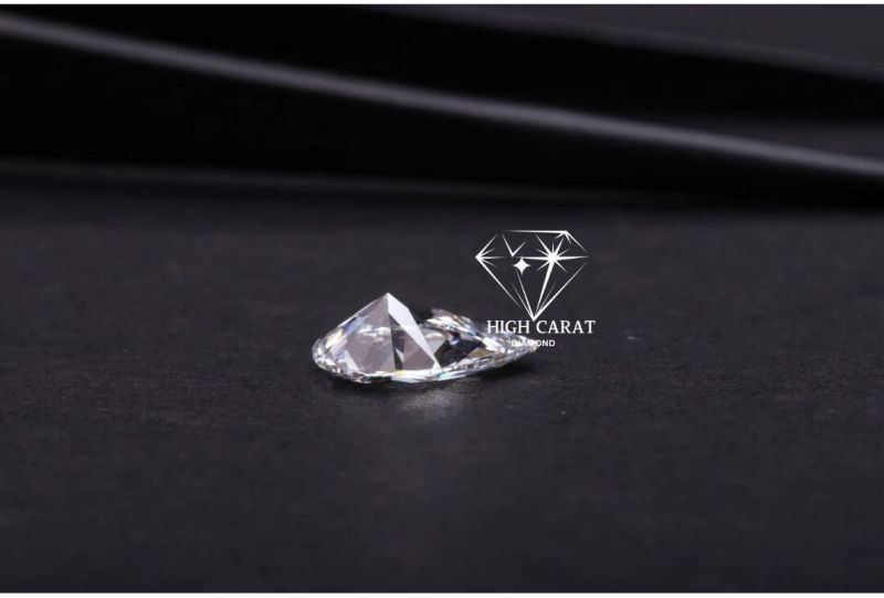 Elegant Sparkle Lose Pear-Shaped Natural Diamond