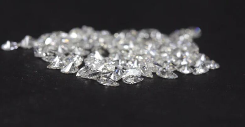 Elegant Sparkle Lose Pear-Shaped Natural Diamond