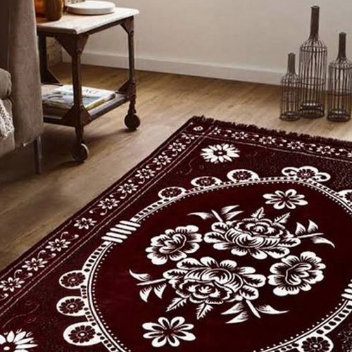 Cotton Hosiery Print Floor Carpet for Homes