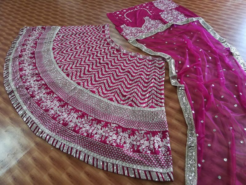 AF5086 Ladies Magenta Fancy Lehenga Choli