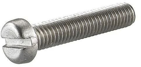 Stainless Steel Cheese Head Screw, Color : Silver