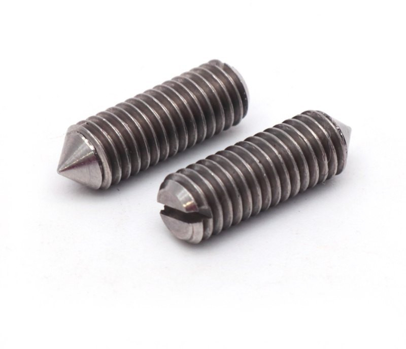 Polished Slotted Set Screw for Hardware Fitting