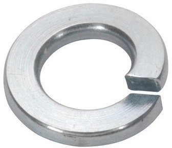 Carbon Steel Spring Washer, Shape : Round