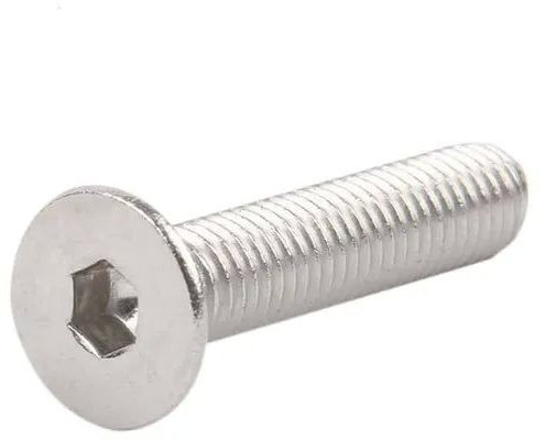 Stainless Steel Countersunk Head Screw, Color:Silver