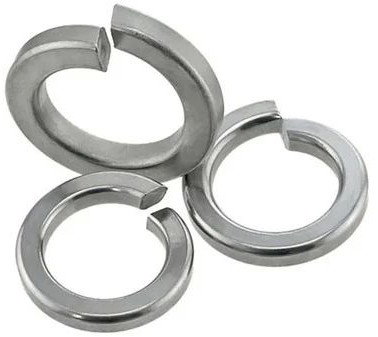 Stainless Steel Spring Washer, Shape : Round